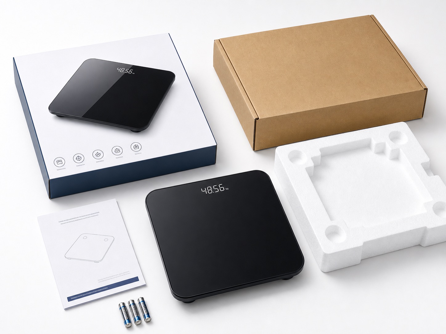 Scale package and accessory set image for RFQ contact discussion